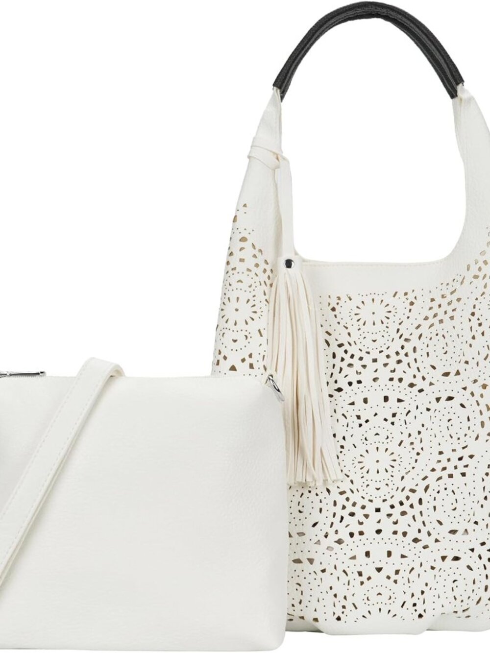 Hobo Bag for Women – Trendy Large Tote, Hollow Design, Crossbody & Shoulder Bag